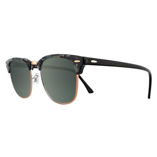 Ray-Ban Sonnenbrille Clubmaster 3016 125571 Spotted Grau Grün Dunkelgrau Gradient - Image 2
