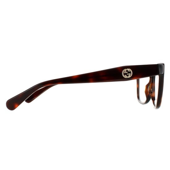 Gucci Cat Eye Brillen für Damen in dunklem Havanna - Image 4