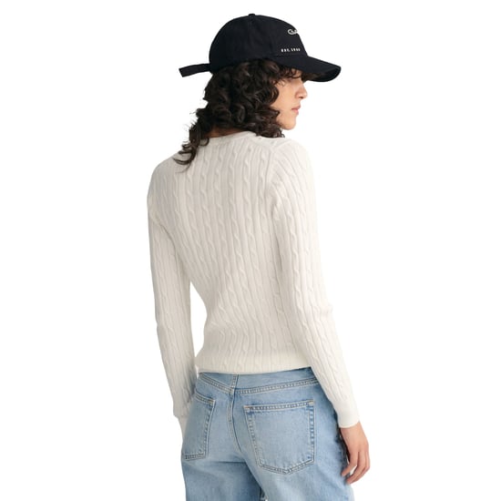 Gant Stretch Cotton Cable C-Neck Strickpullover - Image 3