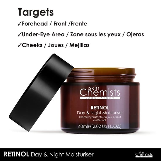 skinChemists AntiAging Retinol Night Moisturizer mit SYN®AKE 60ml - Image 5