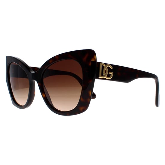Dolce & Gabbana Cat Eye Damen Havanna Braun Farbverlauf DG4405 - Image 2