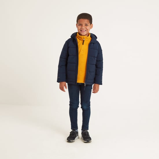 Harecroft Kids Padded Jacket Dark Indigo - Image 3