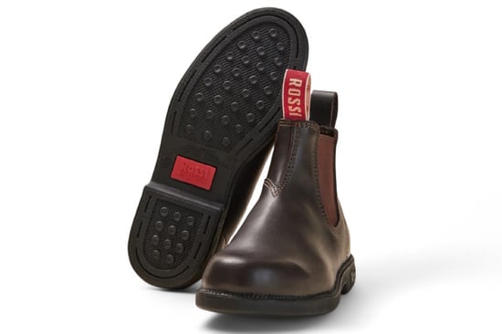 Rossi 607 Booma Chelsea-Stiefel aus braunem Leder - Image 4