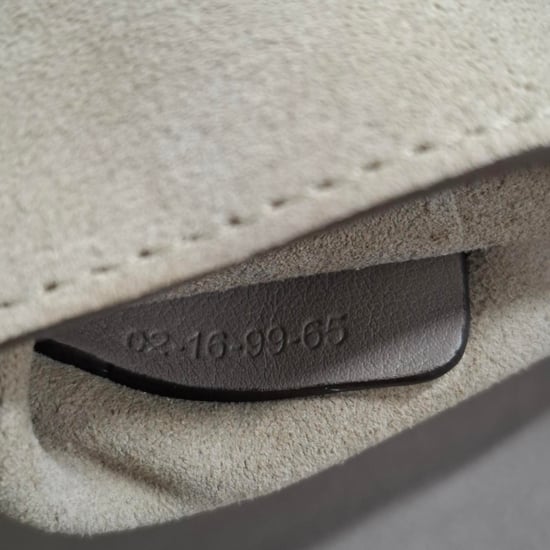 Chloé Faye Clutch Bag aus grauem Wildleder - Image 6