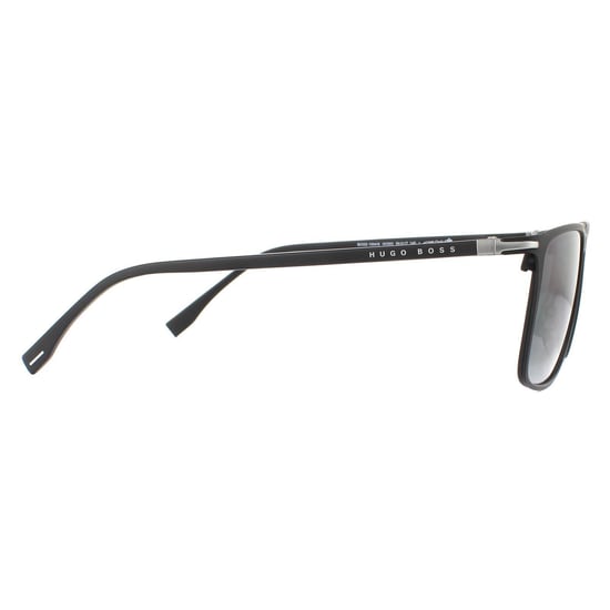 Hugo Boss Rectangle Mens Matte Schwarz Grau Gradient - Image 4