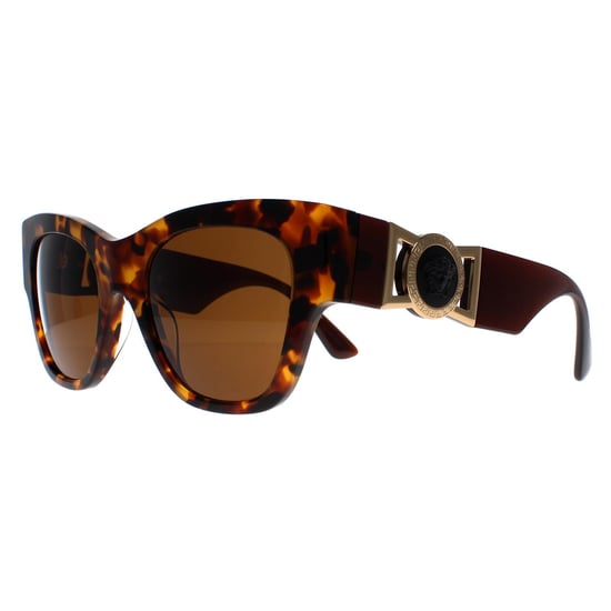 Versace Cat Eye Damen Havanna Dunkelbronze VE4415U - Image 2