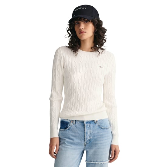 Gant Stretch Cotton Cable C-Neck Strickpullover - Image 2