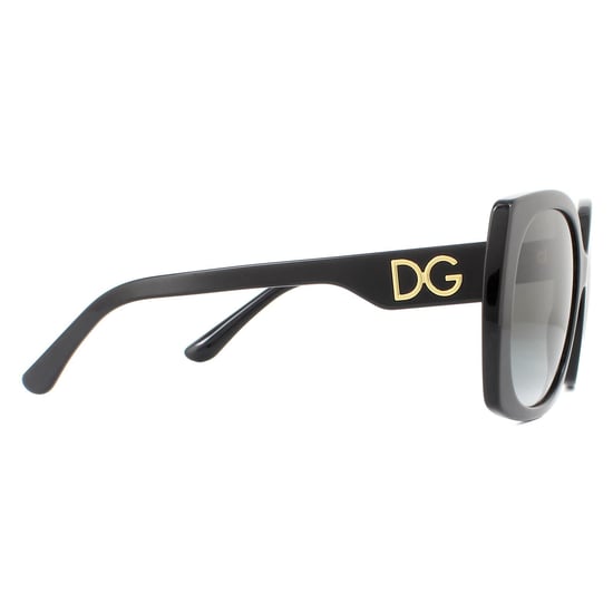Dolce & Gabbana Sonnenbrille DG4385 501/8G Schwarz Hellgrau Gradient Schwarz - Image 4