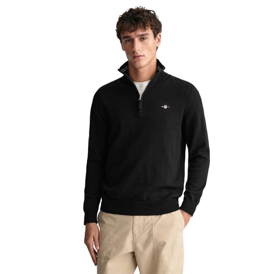 Gant Classic Cotton Half Zip Strickpullover - Image 2