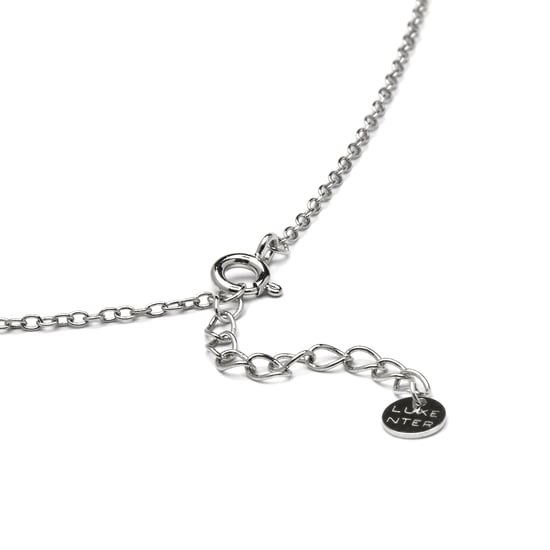 Luxenter Sterling Silber 925 Halskette mit rhodiniertem Brillant Zirkonia - Thilak - Image 5