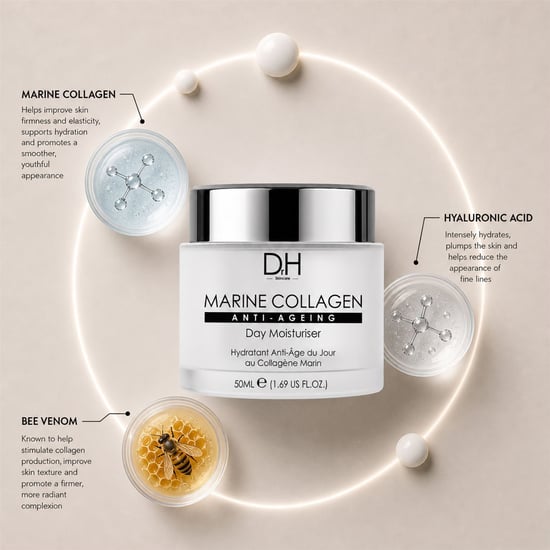 Dr H Anti-Aging-Tagescreme mit Meereskollagen, 50 ml - Image 2
