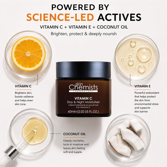 skinChemists Vitamin C Anti-Aging Tages- und Nachtcreme 60 ml - Image 3
