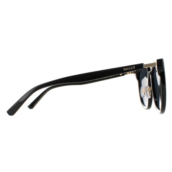 Bally Cat Eye Womens Schwarz Grau Verspiegelt BY0044-K - Image 4