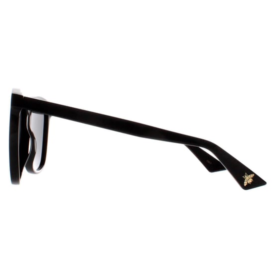 Gucci Runde Frauen Schwarz Grau Sonnenbrille - Image 3