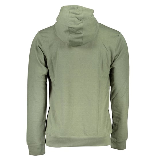 Gianmarco Venturi Verde Baumwoll Herren Hoodie - Image 2