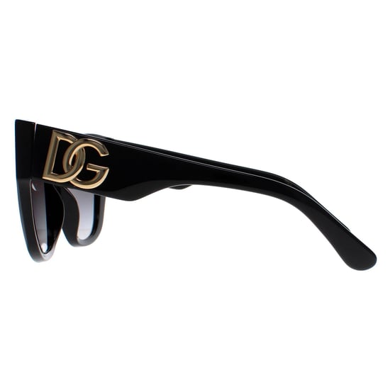 Dolce & Gabbana Cat Eye Damen Schwarz Grau Farbverlauf DG4404 - Image 3
