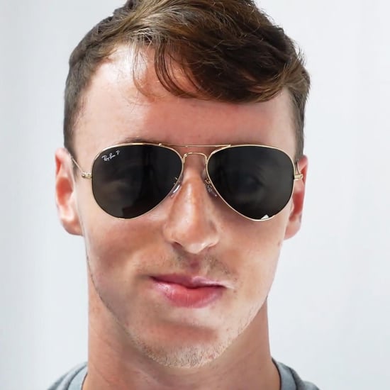 Ray-Ban Aviator Unisexe Gold Brown Gradient Sunglasses RB3025 - Image 5