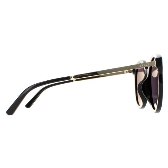 Bally Round Womens Schwarz Schwarz BY0046-K - Image 4