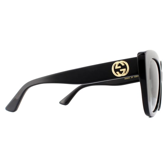 Gucci Cat Eye Frauen Schwarz Grau Gradient Sonnenbrille - Image 4