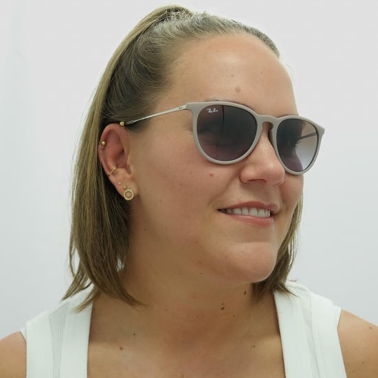 Ray-Ban Sonnenbrille Erika 4171 600068 Dark Rubber Sand Brown Gradient - Image 5