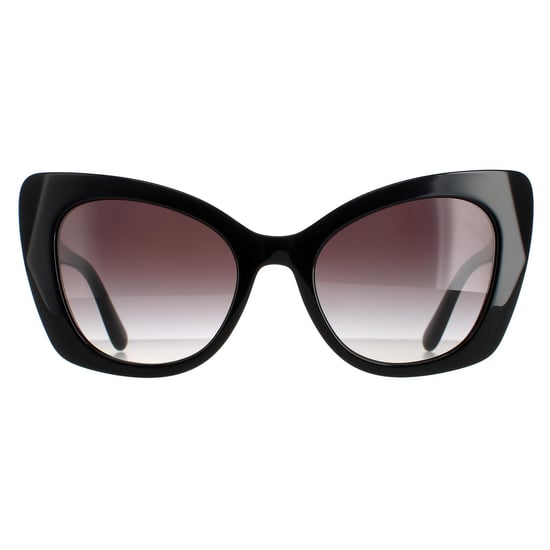 Dolce & Gabbana Schmetterling Damen Schwarz Grau Farbverlauf DG4405 - Image 1
