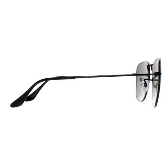 Ray-Ban Square Unisex Schwarz G-15 Grün RB3857 Frank - Image 4