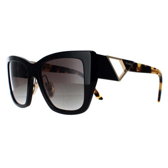 Prada Square Damen Schwarz und Schildkröte Grau Gradient PR21YS - Image 2