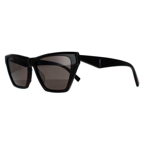 Saint Laurent Cat Eye Damen Schwarz Schwarze Sonnenbrille - Image 2