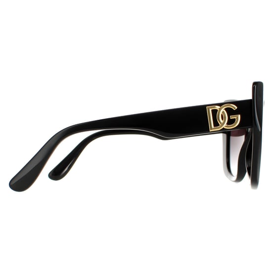 Dolce & Gabbana Schmetterling Damen Schwarz Grau Farbverlauf DG4405 - Image 4