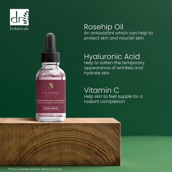 Dr. Botanicals La Rose Française Anti-Aging Tagescreme, Nachtcreme und Gesichtsserum - Image 6