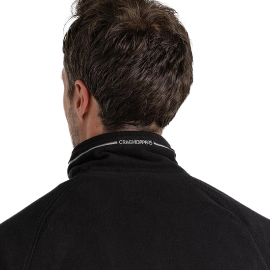 Craghoppers Mens Corey VI halbe Zip Fleece-Oberteil (schwarz) - Image 4