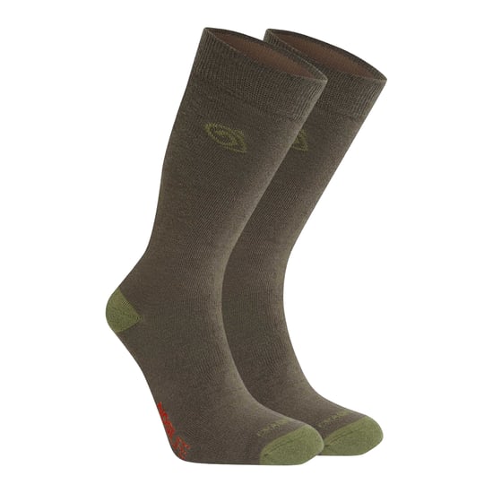Craghoppers - "Insect Repellent" Socken für Herren/Damen Unisex (Waldgrün/Wilde Olivefarbe) - Image 2