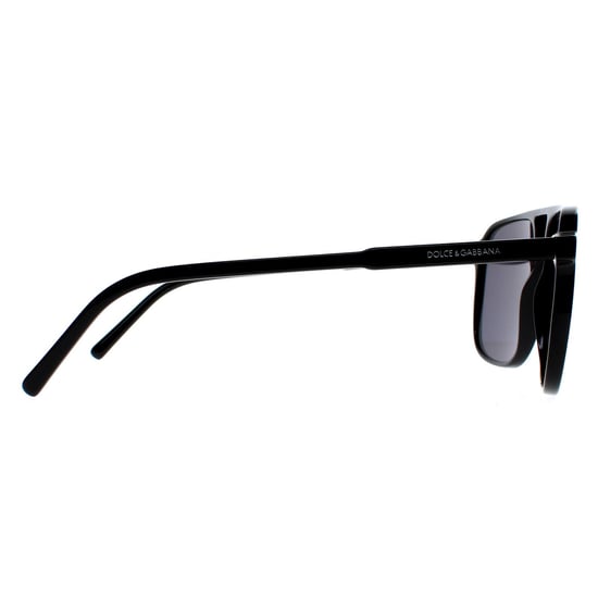 Dolce & Gabbana Pilotenbrille Männer Schwarz Grau Polarisiert DG4423 - Image 4