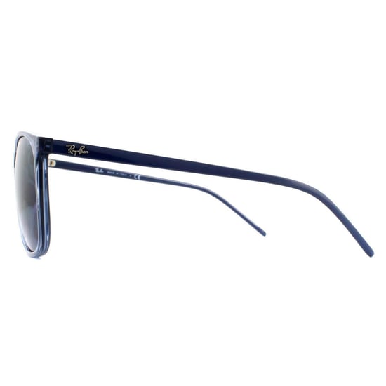 Ray-Ban Square Herren Sonnenbrille Transparent Blau mit blauen Verlauf - Image 3