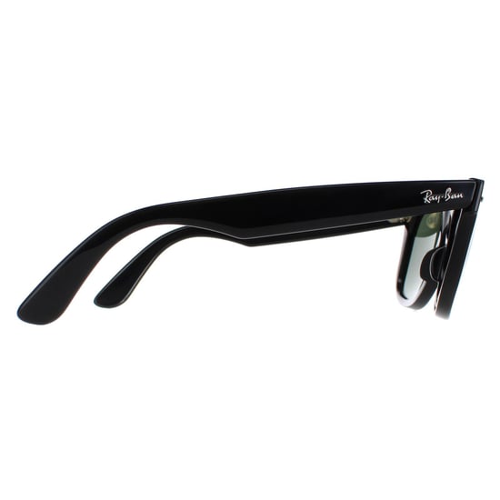 Lunettes De Soleil Ray-Ban Wayfarer 2140 901 Noir Vert G-15 Moyen 50mm - Image 4