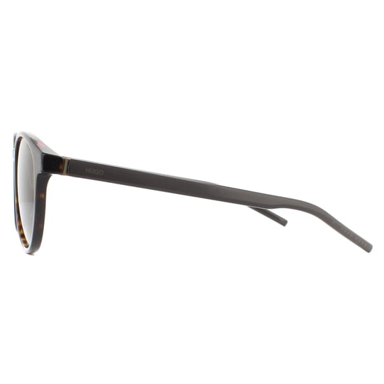 Hugo by Hugo Boss Runde Herren Havanna Grün Sonnenbrille - Image 3