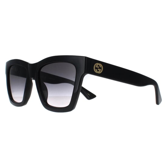 Gucci Square Womens Schwarz Grau Gradient GG1714S - Image 2