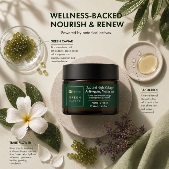 Dr. Botanicals Green Caviar Tages- und Nacht-Anti-Aging-Feuchtigkeitscreme 50 ml - Image 6