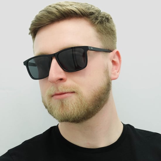 Hugo Boss Sonnenbrille 0921/S 807 IR Schwarz Grau Blau - Image 6