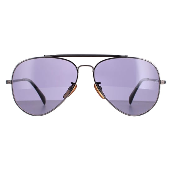 David Beckham Aviator Herren dunkel Ruthenium grau polarisiert DB1004/S - Image 1