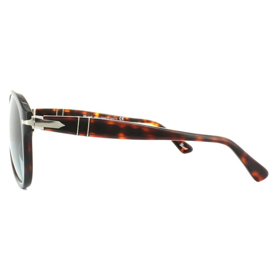 Persol Aviator Mens Dark Havana Light Blue Gradient Sonnenbrillen - Image 3
