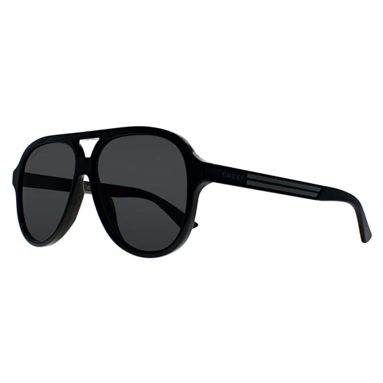 Gucci Aviator Herren Schwarz Grau GG0688S - Image 2