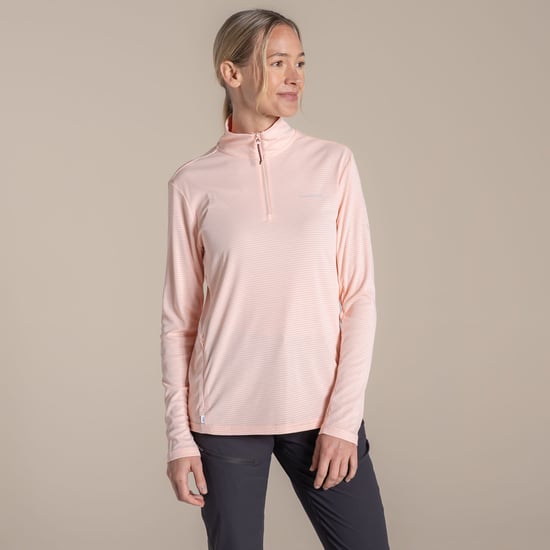 Craghoppers - Oberteil für Damen, mit halbem Reißverschluss, Nosilife (Sorbet) - Image 4