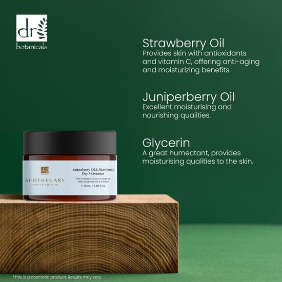 Dr. Botanicals Anti-Aging Tagescreme mit Wacholderbeerenöl und Erdbeere, 50 ml - Image 2