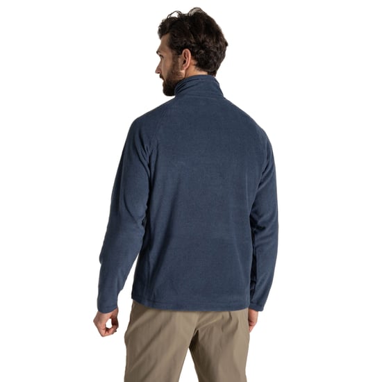 Craghoppers Mens Corey VI Hälfte Zip Fleece Top (Marine Mergel) - Image 3