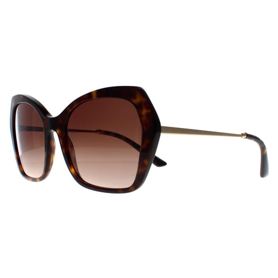 Dolce & Gabbana Schmetterling Damen Havanna Braun Farbverlauf DG4399 - Image 2