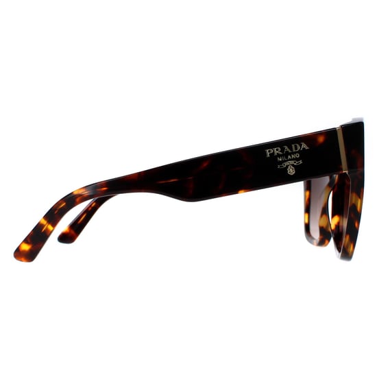 Prada PR17ZS VAU6S1 Honey tortoise brown gradient sunglasses - Image 4