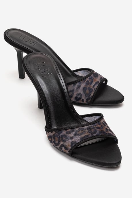 Monroe Stiletto Mesh Sandale - Image 1