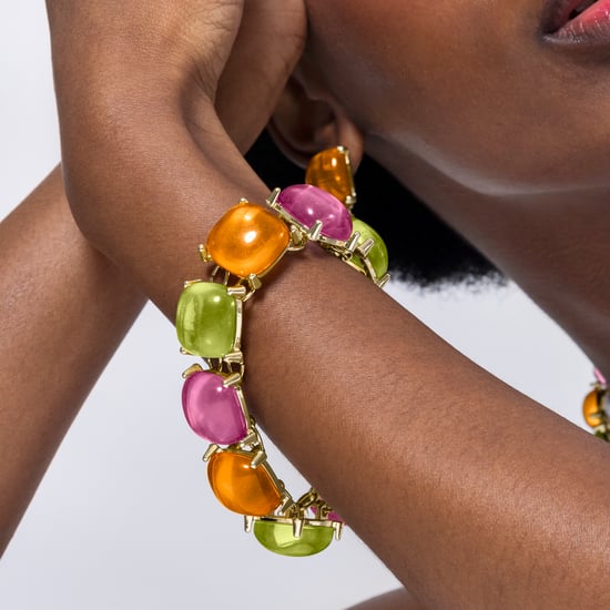 Luxenter Multicolour Kristall Armband aus 18k Gelbgold - Tosab - Image 3