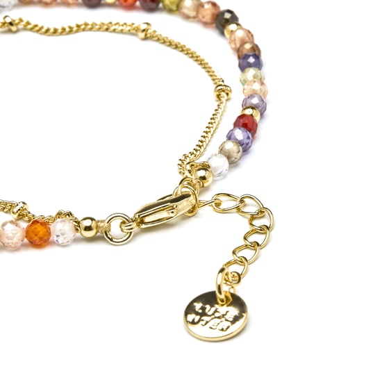 Luxenter Multicolour Kristall Armband aus 18K Gelbgold - Raxsu - Image 6